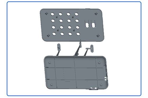 會場控制器外殼注塑加工案例CZ821 注塑加工件廠家