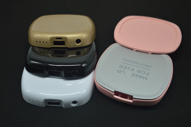 移動(dòng)電源外殼噴油案例U566A 松崗塑膠噴油