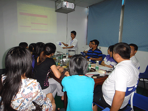 長順科電子培訓現(xiàn)場